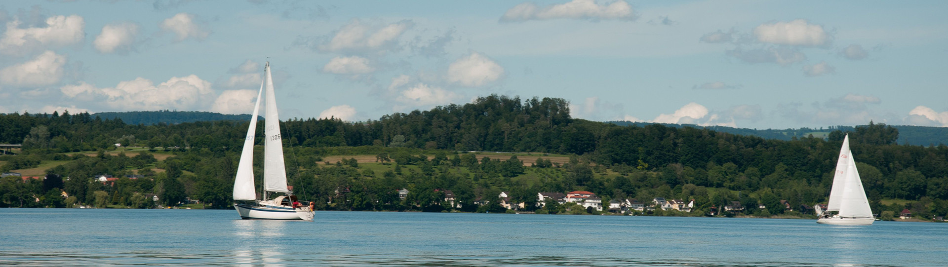 Hof Geiger am Bodensee. Blick vom See